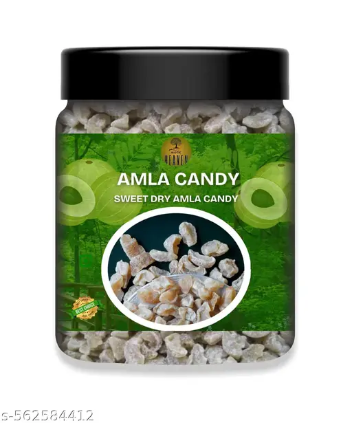 v3ztt_512.webp Sweet Dry Amla Candy,Amla Candy Indian Gooseberry Candy, 250g, Rich in Vitamin C - Image 1