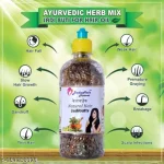 BADAHAIR Herbal Jadibuti/jadibutty for Hair Fall, Dandruff, Jadibuti/jadibuttyfor Hair Fall Control and hair Growth with Natural Herb and Dandruff- 65 Grams Herbals Make Your Own Hair Oil DRY Jadi Buti Mix 21 Ayurvedic Herbs, 100% Herbals & Plant derived for Complete Hair Care (Pack of 2 - 21 Herbs) - Image 2